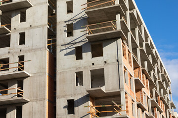 Urban construction site