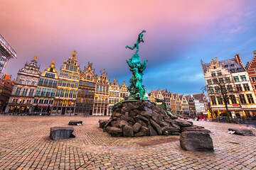 Obraz na płótnie Canvas Antwerp, Belgium Cityscape