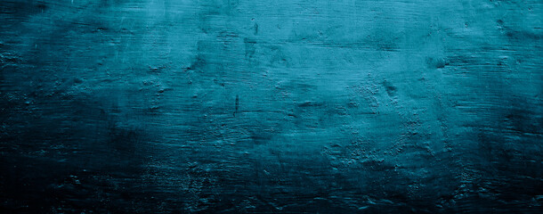 blue and black concrete wall background texture with plaster