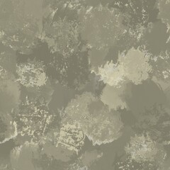 Seamless background, old, retro style, vintage. Brown- gray background, imitation of a concrete wall. Splashes of paint, smears, stains. Wallpaper, wall, template design.