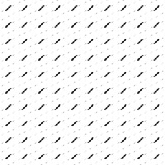 Square seamless background pattern from geometric shapes are different sizes and opacity. The pattern is evenly filled with big black stairs symbols. Vector illustration on white background