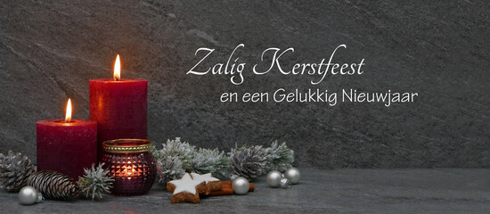 Zalig Kerstfeest en een Gelukkig Nieuwjaar.