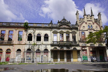 Obraz premium Former Complex Booth Line, Manaus, Amazon - Brazil 