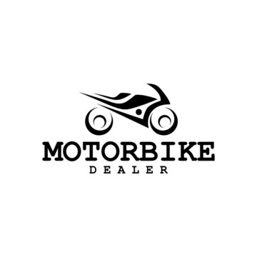 Motorbike Logo Design, Template, Dealer, Concept, Vector
