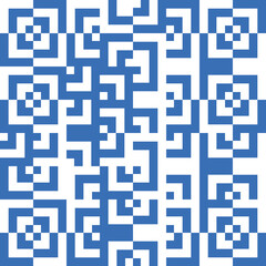 Geometry seamless pattern. Vector illustration.