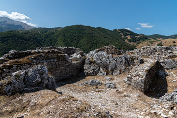 Roccamandolfi, Molise. The Norman Longobard Castle.