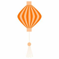 Traditional Chinese New Year lantern, vector design