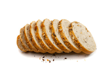 Homemade Sourdough Bread Loaf Slices