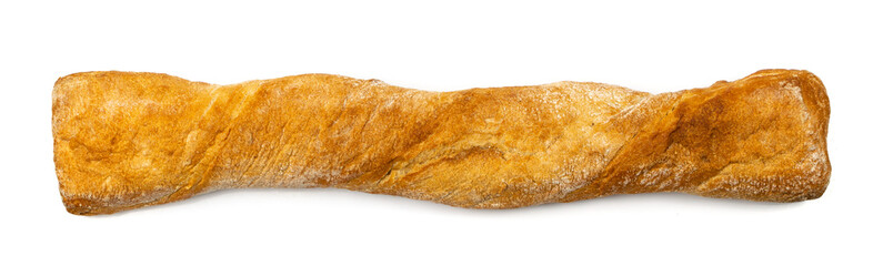 Ciabatta Bread Isolated