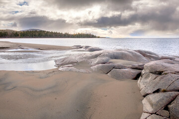 Neys Provincial Park on the North Shore of Lake Superior, on the Lake Superior Circle Route