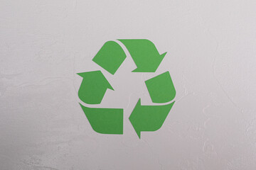 Recycling. Green recycle eco symbol