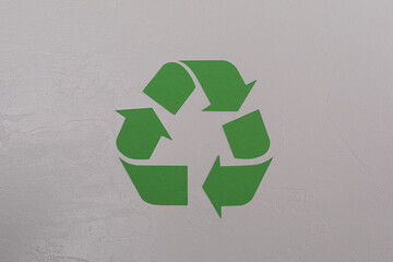 Recycling. Green recycle eco symbol