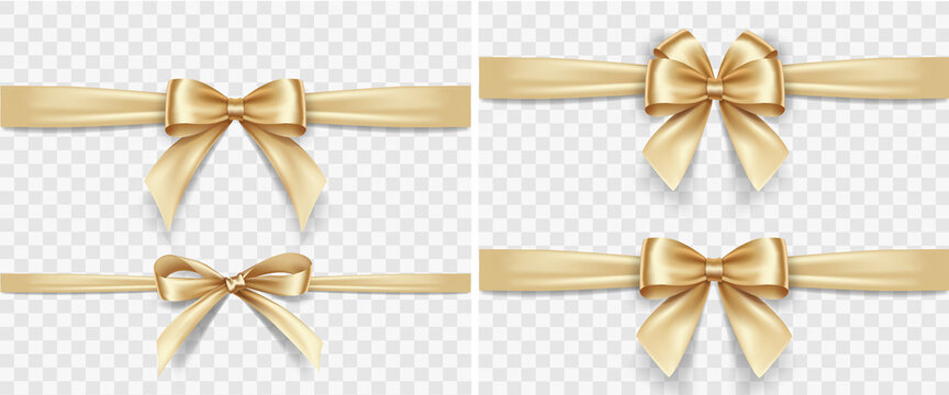Golden Ribbon Clipart, Gold, Ribbon, Colored Ribbon PNG and Vector with  Transparent Background for Free Download
