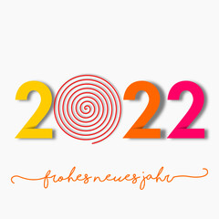 frohes neues Jahr 2022