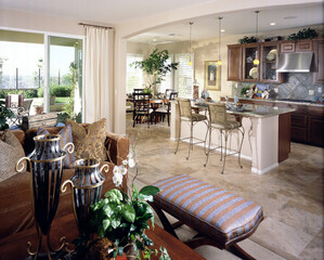modern kitchen interior