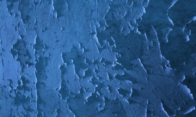 Abstract grunge blue navy Background, Texture. Beautiful wall. Textured rough dark blue Surface.