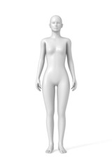 Woman, Human Female Body, 3D - 469375039