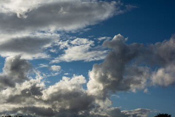 Obraz premium Clouds in the sky for graphic uses. 