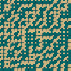 Abstract Geometric Pattern generative computational art illustration