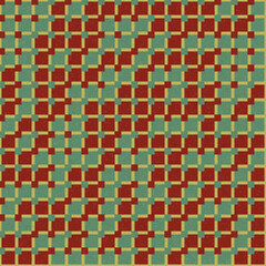 Abstract Geometric Pattern generative computational art illustration