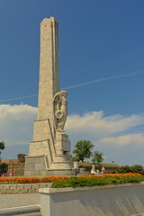 Monument of Romanian heroes in the old citadel of Alba Iulia
