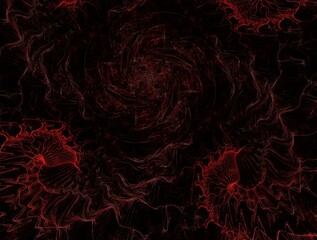 Imaginatory fractal abstract background Image