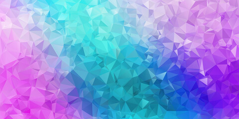 Colorful Polygonal Mosaic Background, Creative Design Templates