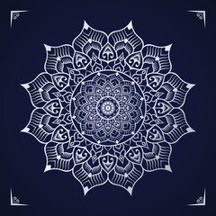 Luxury Mandala Background design with Arabesque Arabic Islamic east style. decorative mandala for print, flyer, brochure,  poster, cover,  banner.