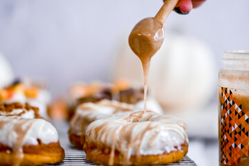 Baked Pumpkin Spice Doughnuts