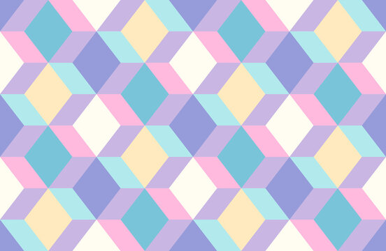 Modern vector seamless geometric pattern