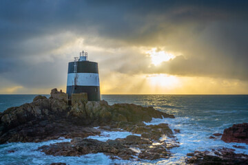 costal tower lighthouse Jersey Channel Islands