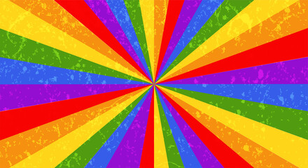 Sunburst or sun burst retro background. Ray stripes.