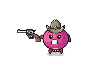 the onion cowboy shooting with a gun