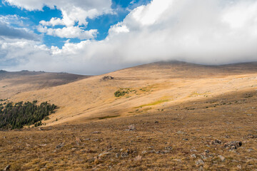 Great view up high in the mountains of Rocky Mountain NP