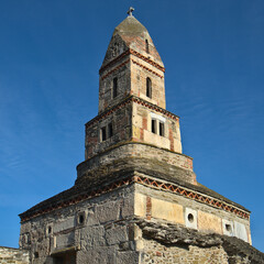 Church in Densus - tower
