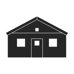 Tent vector icon.Black vector icon isolated on white background tent.