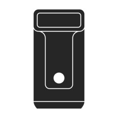 Humidifier vector icon.Black vector icon isolated on white background humidifier.