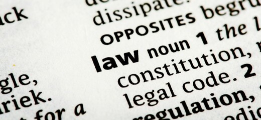 Obraz premium a word and its definition