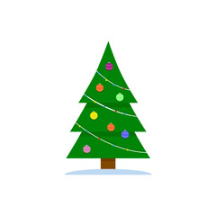 christmas tree illustration