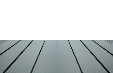 Modern looking wooden tabletop. Space design ideas for trade show, product, design, advertisement, free space for you. White background. For you