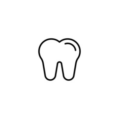 Tooth icon, Dental icon, Dental sign vector