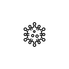 Corona virus icon, virus icon vector