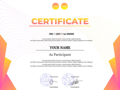 background with circles, Certificate, certificate design, certificate design template, rewards, document certificate