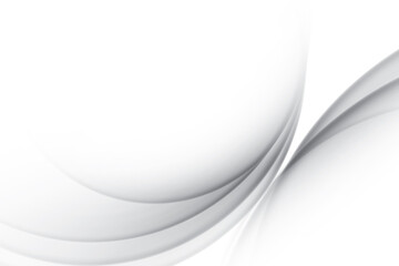 Abstract white and gray color, modern design background with geometric shape. Vector illustration.