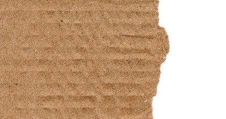 Kraft torn and creased Paper Texture for Background
