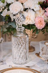 Vintage tableware and cutlery porcelain