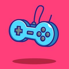 classic game control illustration
