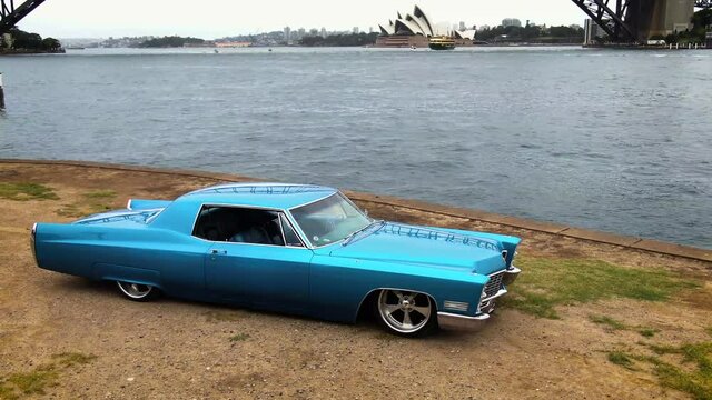 Chevrolet Sydney Opera Man watching view editorial