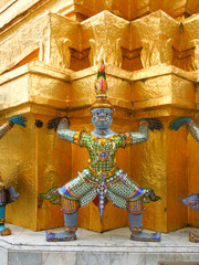 タイ、バンコクの寺院ワットプラケオ