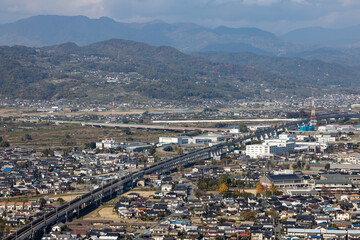 Fototapeta premium Chikuma City